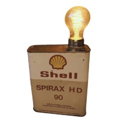 Lampe "bidon d'huile vintage"