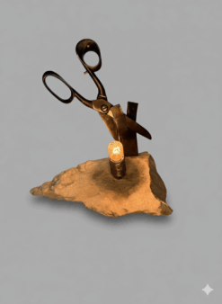 Alternative view of Lampe chifoumi