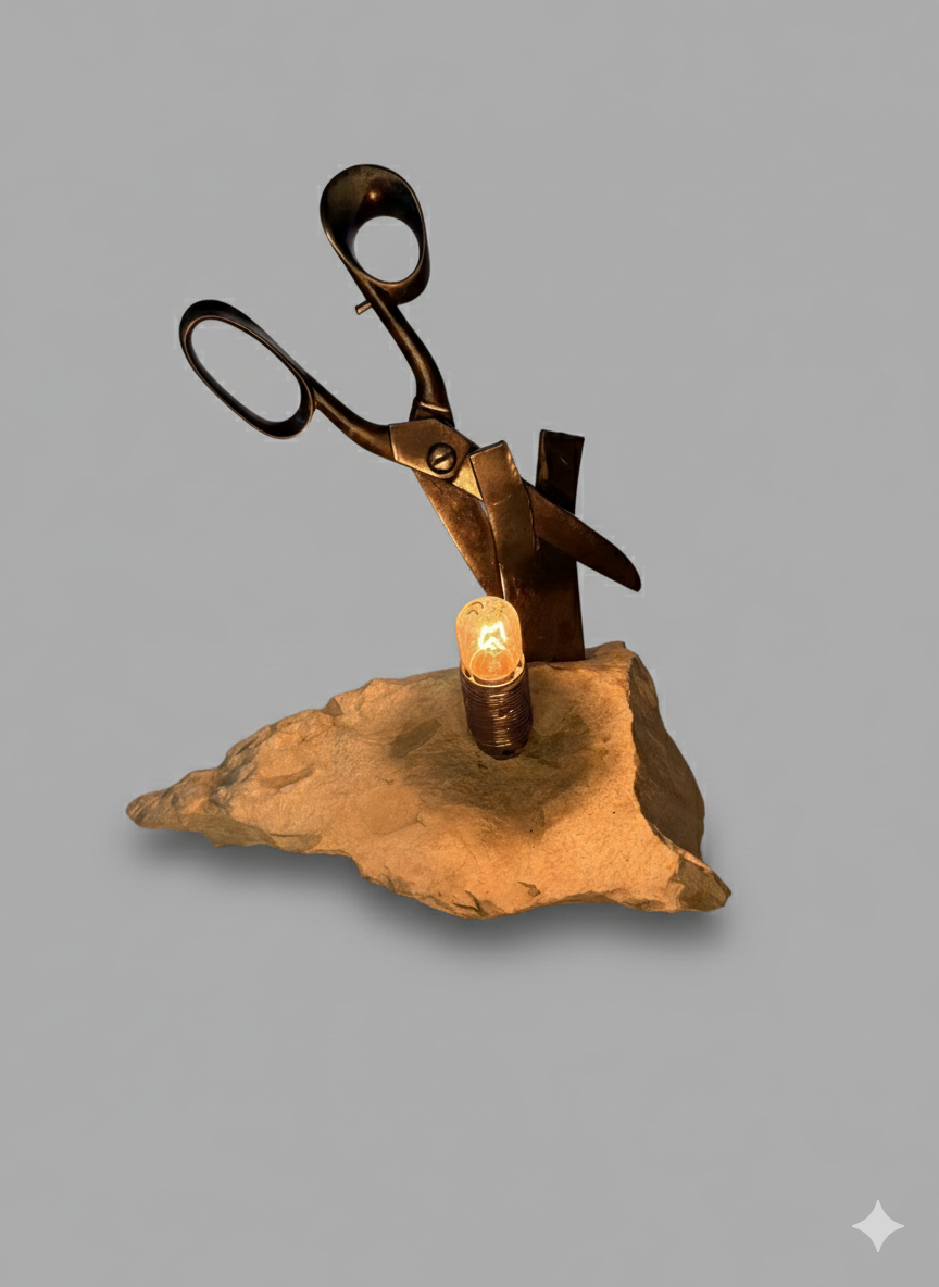 Alternative view of Lampe chifoumi