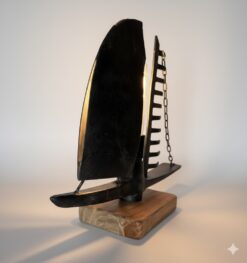 Alternative view of Lampe bateau