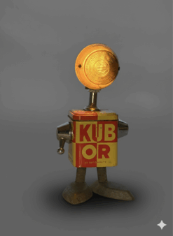 Alternative view of Lampe Kub Or