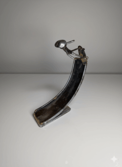 Alternative view of Homme à tout fer "skateur"