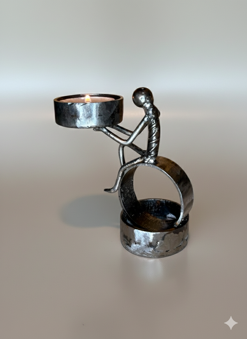 Alternative view of Homme à tout fer "Porte flamme"