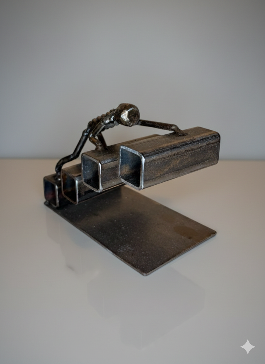 Alternative view of Homme à tout fer "Le grimpeur"