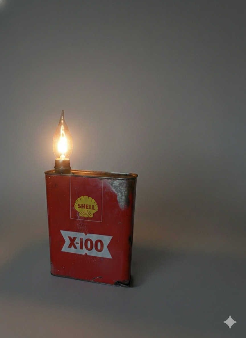 Lampe "bidon d'huile vintage" – Image 4