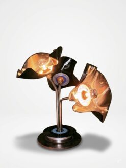 Lampe vinyle "triple flower"