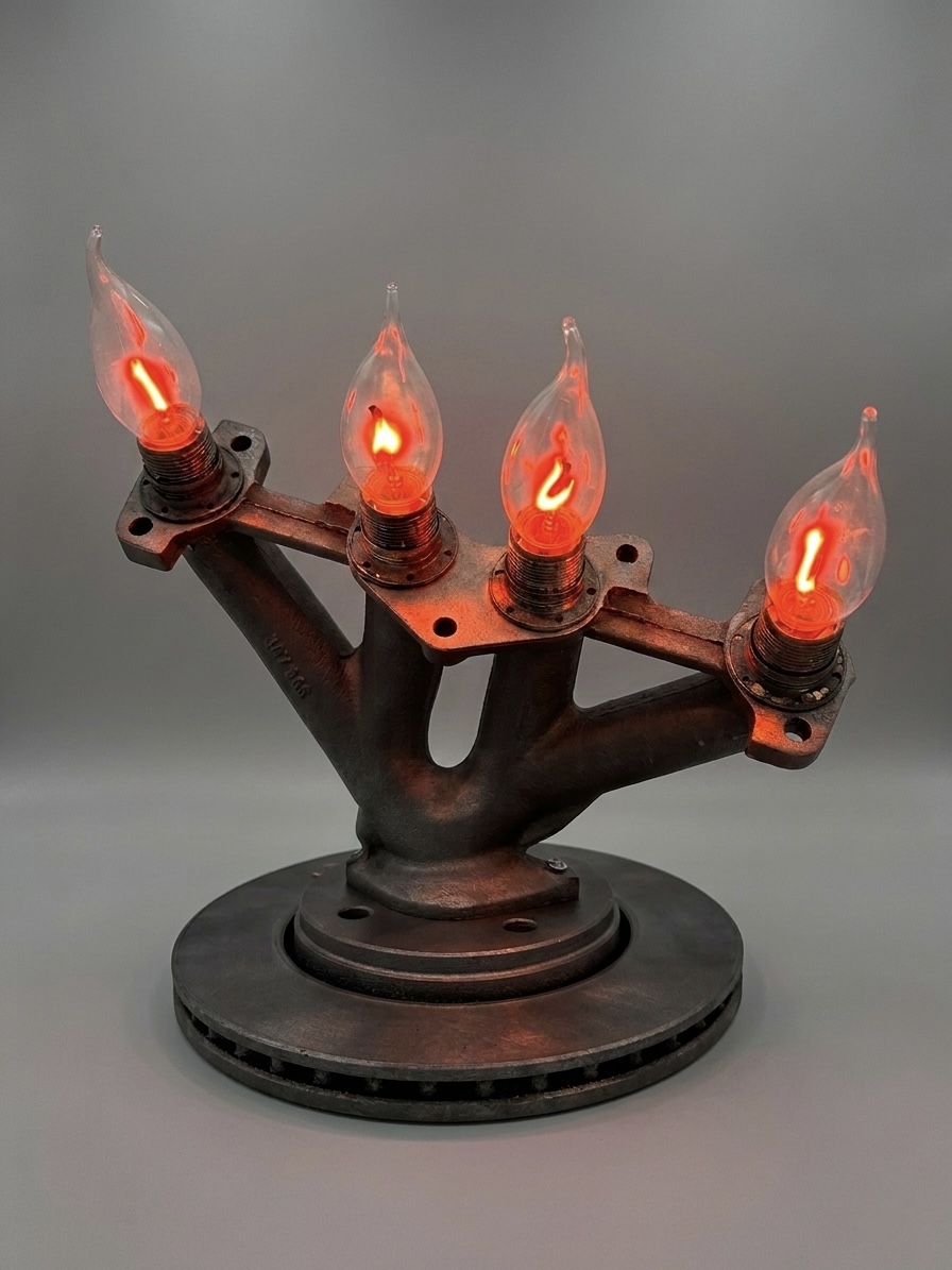 Lampe "collecteur et disque de frein" – Image 2